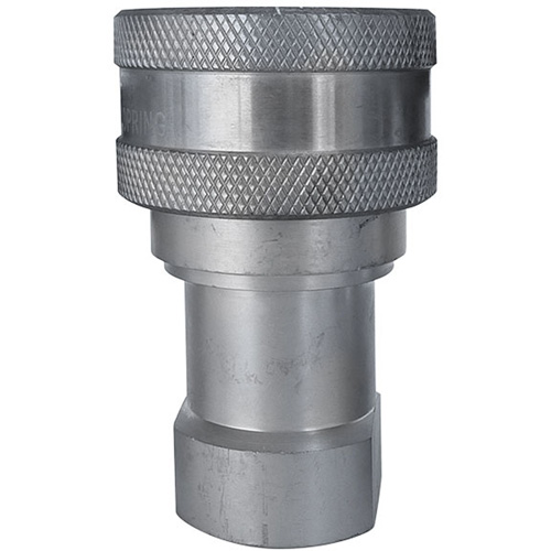 Hydraulic Quick Coupler - Stainless Steel Manual Coupler, Brass/Stainless Steel CSL Industriel Inc.