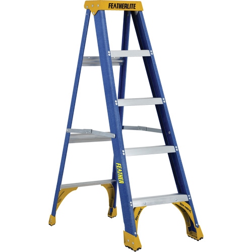 Industrial Duty Stepladders (6300 Series), 5', Fibreglass, 250 lbs. Capacity, Type 1 CSL Industriel Inc.