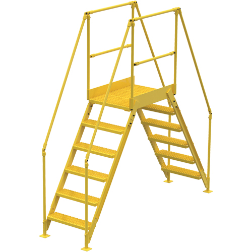 Crossover Ladder, 104" Overall Span, 60" H x 36" D, 24" Step Width CSL Industriel Inc.
