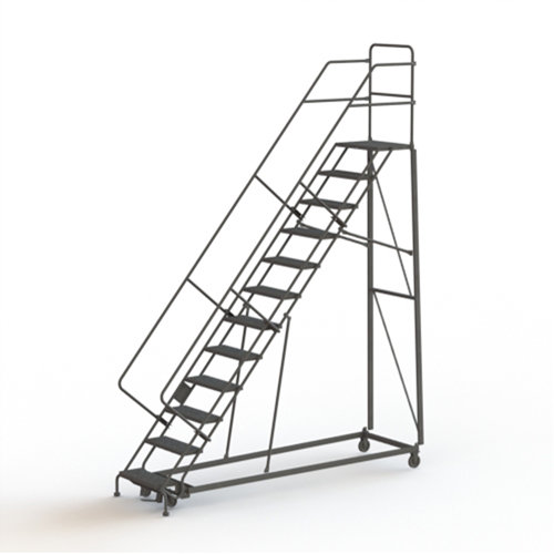 &eacute;chelles robustes en angle de s&eacute;curit&eacute;, 12 marches, Perfor&eacute;, Inclinaison 50°, Hauteur 120" CSL Industriel Inc.
