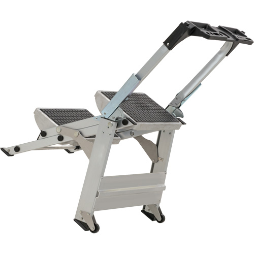 &eacute;chelle escabeau avec roues pivotantes, 2 marches, 23" x 21" x Hauteur 34,50" CSL Industriel Inc.
