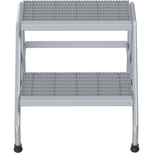 Escabeau en aluminium, 2 marche(s), 22-13/16" la x 24-9/16" lo x 20" h, Capacit&eacute; 500 lb CSL Industriel Inc.