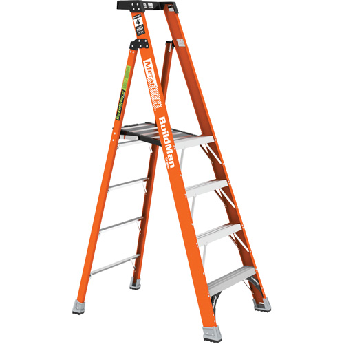Safespace Platform Step Ladder, 4', 300 lbs. Cap. CSL Industriel Inc.