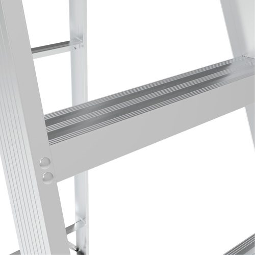 Escabeau avec plateau &agrave; peinture, 4', Aluminium, Capacit&eacute; 200 lb, Type 3 CSL Industriel Inc.