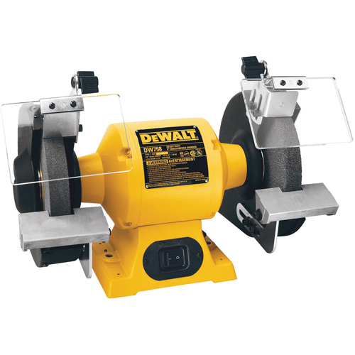 Heavy-Duty Bench Grinder, 8" Wheel Diameter, 3/4 HP, 3600 RPM CSL Industriel Inc.