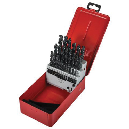 Jeu de forets courts, 29 morceaux, Acier rapide CSL Industriel Inc.