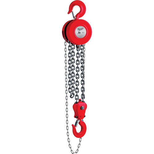 Chain Hoist, 8' Lift, 11023 lbs. (5 tons) Capacity CSL Industriel Inc.