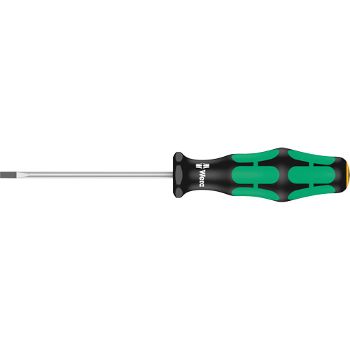 Tournevis pour vis &agrave; fente, Tige de 1/8", Ronde, 6-5/16" lo, Prise en Plastique CSL Industriel Inc.