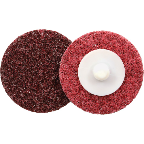 Disque de conditionnement de surface &agrave; remplacement rapide Standard Abrasives, 2" dia., Grain Moyen, Oxyde d'aluminium CSL Industriel Inc.