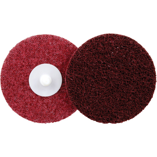 Disque de conditionnement de surface &agrave; remplacement rapide Standard Abrasives, 3" dia., Grain Moyen, Oxyde d'aluminium CSL Industriel Inc.
