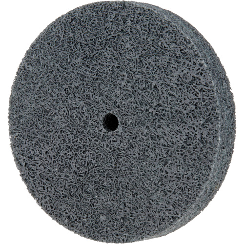 Meule homog&egrave;ne &agrave; faible densit&eacute; de s&eacute;rie 500 Standard Abrasives, 3" x 1/2", Arbre de 1/4", Grain de Fin, Carbure de silicium CSL Industriel Inc.