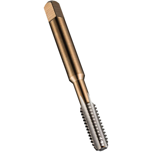 Taraud pour tuyau &agrave; usage g&eacute;n&eacute;ral, 12-1,5, 3 cannelures, 89 mm lo, Conique, Acier rapide CSL Industriel Inc.