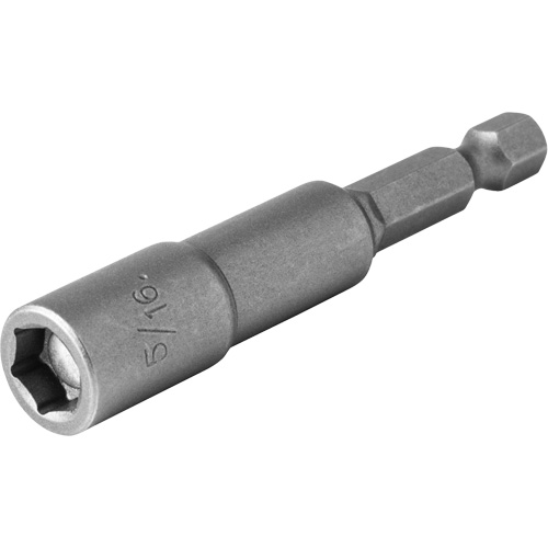 Tourne-&eacute;crou, Embout 5/16", Prise 1/4", 2-9/16" lo, Magn&eacute;tique CSL Industriel Inc.