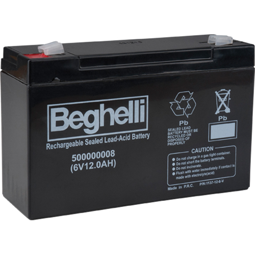 Sealed Lead Acid Batteries, 6 V, 12 Ah CSL Industriel Inc.