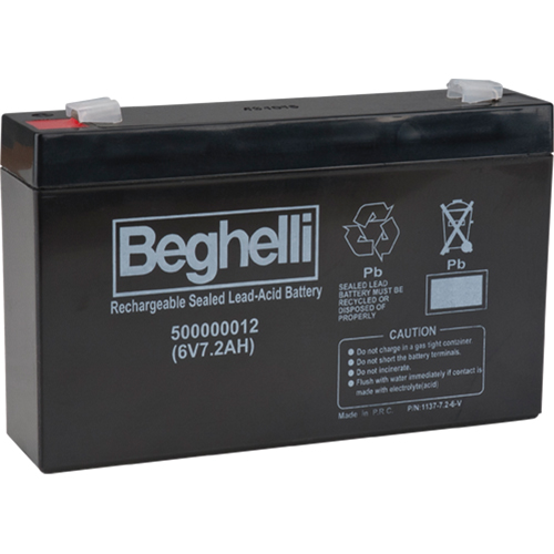 Sealed Lead Acid Batteries, 6 V, 7.2 Ah CSL Industriel Inc.