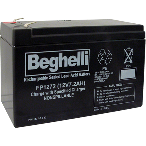Sealed Lead Acid Batteries, 12 V, 7.2 Ah CSL Industriel Inc.