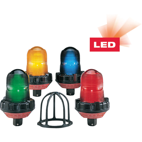 Lumi&egrave;res d'avertissement DEL pour milieu dangereux avec technologie XLT, Clignotement, Rouge CSL Industriel Inc.