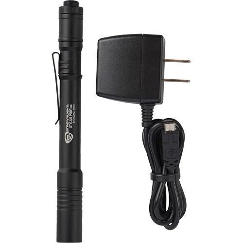 Lampe stylo USB Stylus Pro, DEL, 350 lumens, Corps en Aluminium, piles Rechargeable, Compris CSL Industriel Inc.