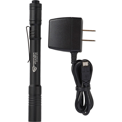 Lampe stylo USB Stylus Pro, DEL, 350 lumens, Corps en Aluminium, piles Rechargeable, Compris CSL Industriel Inc.