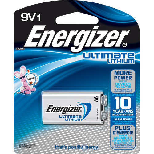 Lithium Batteries, 9 V CSL Industriel Inc.