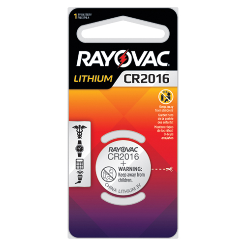 CR2016 Lithium Coin Cell Battery, 3 V CSL Industriel Inc.