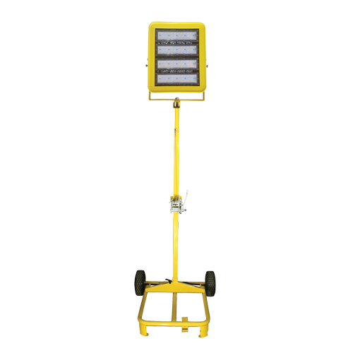 Chariot d'&eacute;clairage &agrave; t&ecirc;te unique avec treuil, DEL, 200 W, 30000 lumens, Boîtier en Aluminium CSL Industriel Inc.