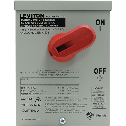 Manual Motor Controller CSL Industriel Inc.