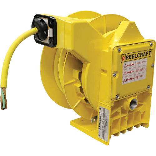 NM400 Heavy Duty Power Cord Reel, 50', SOW, 12 Gauge, 18 A CSL Industriel Inc.