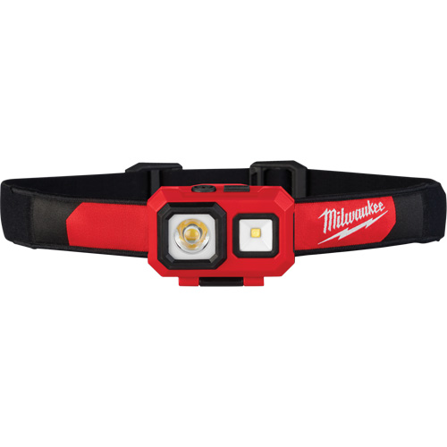 Lampe frontale projecteur et diffuseur, DEL, 450 lumens, 2 hres de fonctionnement, piles AAA CSL Industriel Inc.