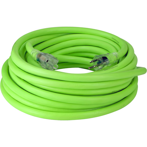 Flexzilla&reg; Pro Industrial Extension Cord, All-Weather, SJTW, 10/3 AWG, 15 A, 50' CSL Industriel Inc.