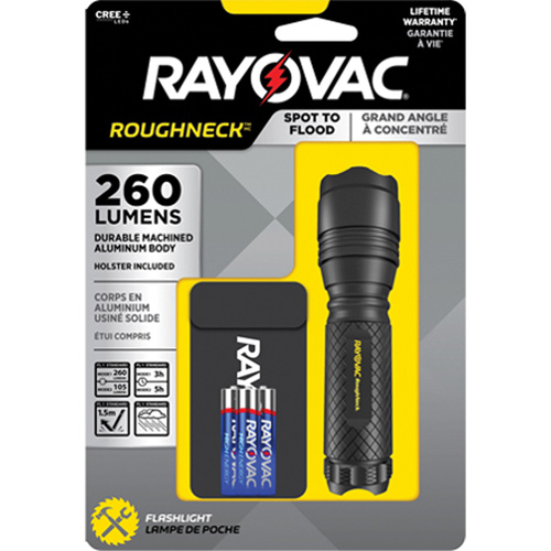 Tactical Spot-to-Flood Flashlight, LED, 320 Lumens, AAA Batteries CSL Industriel Inc.