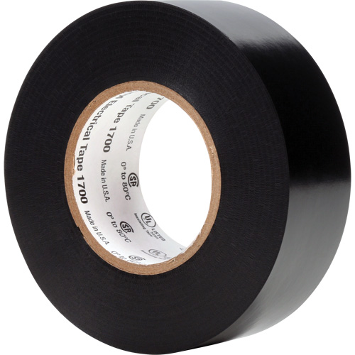 Ruban isolant en vinyle 1700 Temflex, 25,4 mm (1") x 20,1 m (66'), Noir, 7 mils CSL Industriel Inc.