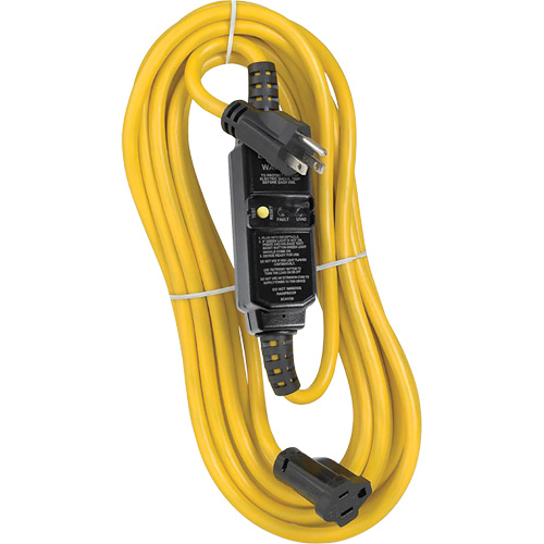 Ensemble de cordon DDFT &agrave; r&eacute;initialisation automatique, 120 V, 15 A, Cordon de 25' CSL Industriel Inc.
