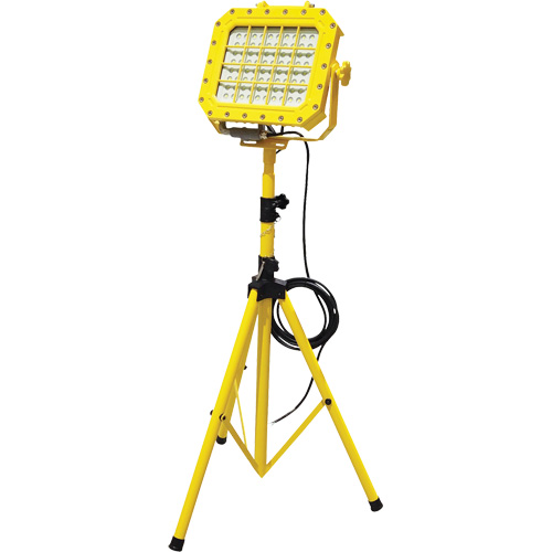 Explosion Proof Floodlight with Tripod, LED, 40 W, 5600 Lumens, Aluminum Housing CSL Industriel Inc.