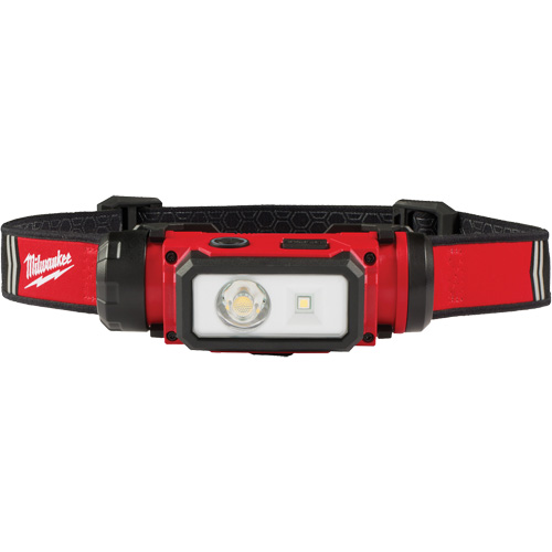 Lampe frontale pour casque de s&eacute;curit&eacute; USB REDLITHIUM, DEL, 600 lumens, 5 hres de fonctionnement, piles Rechargeable CSL Industriel Inc.