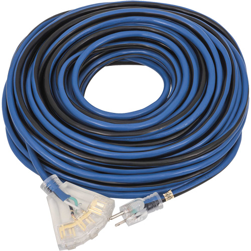 JLEC-12100 Contractor Grade Extension Cord, Indoor/Outdoor, SJTOW, 12 AWG, 15 A, 100' CSL Industriel Inc.