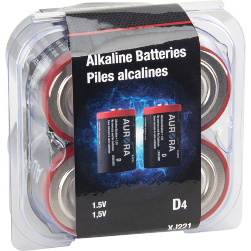 Industrial Alkaline Batteries, D, 1.5 V CSL Industriel Inc.