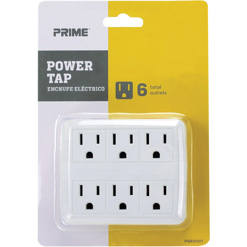 Prise d'alimentation, 6 Prise(s), 15 A, 1875 W, 125 V CSL Industriel Inc.