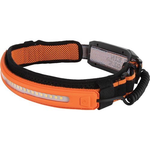 Lampe frontale &agrave; faisceau large avec bandeau, DEL, 575 lumens, 4 hres de fonctionnement, piles Rechargeable CSL Industriel Inc.