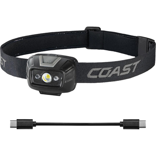 FL20R Dual Colour Wide Angle Flood Headlamp, LED, 520 Lumens, 2.5 Hrs. Run Time, Rechargeable Batteries CSL Industriel Inc.