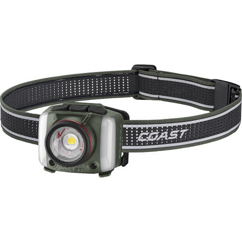 FL97R Tri-Colour Headlamp with Twist Focus & Voice Activation, LED, 830 Lumens, 2 Hrs. Run Time, Rechargeable Batteries CSL Industriel Inc.
