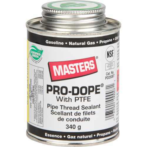 Pipe Thread Sealant, Brush Can, 250 ml, -129° C - 204° C/-200° F - 400° F CSL Industriel Inc.