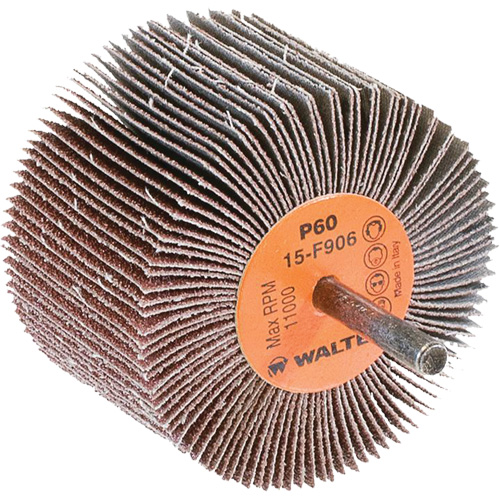Flap Wheels-Coolcut Flap Wheels, Aluminum Oxide, 60 Grit, 3" x 2" x 1/4" CSL Industriel Inc.