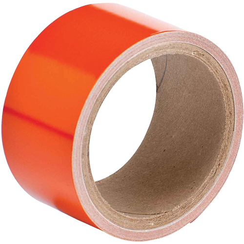 Reflective Marking Tape, 2" x 15', Acrylic, Orange CSL Industriel Inc.