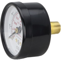 Pressure Gauges, 1-1/2" , 0 - 4000 psi, Back Mount, Analogue CSL Industriel Inc.