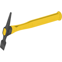 Plastic Handle Chipping Hammers, 11-7/8", 16  oz Head, Steel CSL Industriel Inc.