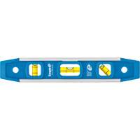 Torpedo Level, 9" L, Aluminum, 3 Vials, Magnetic CSL Industriel Inc.