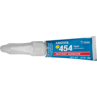 Adh&eacute;sif instantan&eacute; en gel Prism 454, Transparent, Tube, 3 g CSL Industriel Inc.