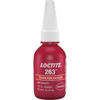 Compos&eacute; de blocage 263 s&eacute;chage rapide, Rouge, &eacute;lev&eacute;, 10 ml, Bouteille CSL Industriel Inc.