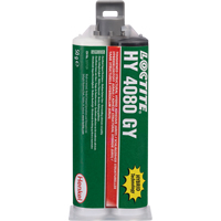 HY 4080 GY Structural Repair Hybrid Adhesive, Two-Part, Dual Cartridge, 50 g, Grey CSL Industriel Inc.